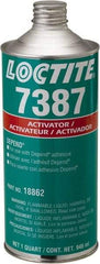 Loctite - 32 Fl Oz, Amber Adhesive Activator - Top Tool & Supply