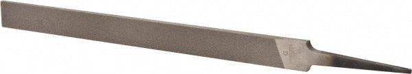 Nicholson - 8" Standard Precision Swiss Pattern Regular Pillar File - Top Tool & Supply