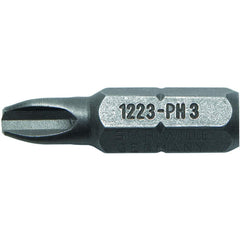 Power & Impact Screwdriver Bits & Holders; Bit Type: Phillips; Hex Size (Inch): 5/16 in; Blade Width (Decimal Inch): 0.3600; Blade Thickness (Decimal Inch): 0.3600; Drive Size: 5/16 in; Body Diameter (Inch): 5/16 in; Phillips Size: #1; Overall Length (Inc