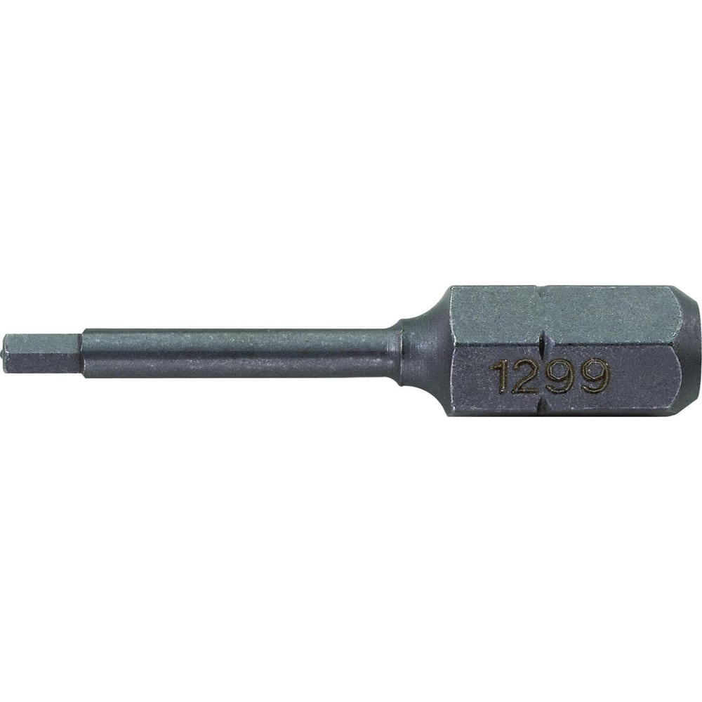 Power & Impact Screwdriver Bits & Holders; Bit Type: Hex; Hex Size (Inch): 1/4 in; Blade Width (mm): 2.00; Blade Thickness (mm): 2.0000; Drive Size: 1/4 in; Body Diameter (mm): 2.000; Specialty Point Size: 2 mm; Overall Length (Decimal Inch): 1.0000; Numb