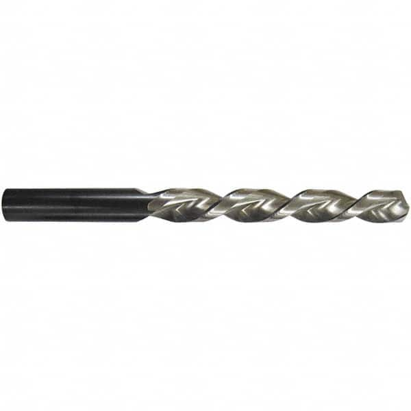 Jobber Length Drill Bit: 0.065″ Dia, 130 °, High Speed Steel Bright/Uncoated, 1.6929″ OAL, Left Hand Cut, Parabolic Flute, Straight-Cylindrical Shank