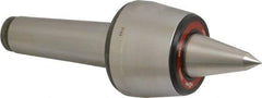 Rohm - MT5 Taper Shank, 3.543" Head Diam 1,200 Lb Capacity Live Center - 3,000 Max RPM, 2.764" Head Length, 1.5748" Point Diam, 2.559" Point Len, 2,640 Lb Max Workpc, 10.478" OAL, Long Point - Top Tool & Supply