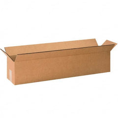 Made in USA - Pack of (5), 12" Wide x 60" Long x 12" High Corrugated Shipping Boxes - Top Tool & Supply