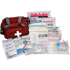 Pac-Kit - 112 Piece, 2 Person, Multipurpose/Auto/Travel First Aid Kit - 14-1/2" Wide x 10" Deep x 10-1/2" High, Nylon Bag - Top Tool & Supply