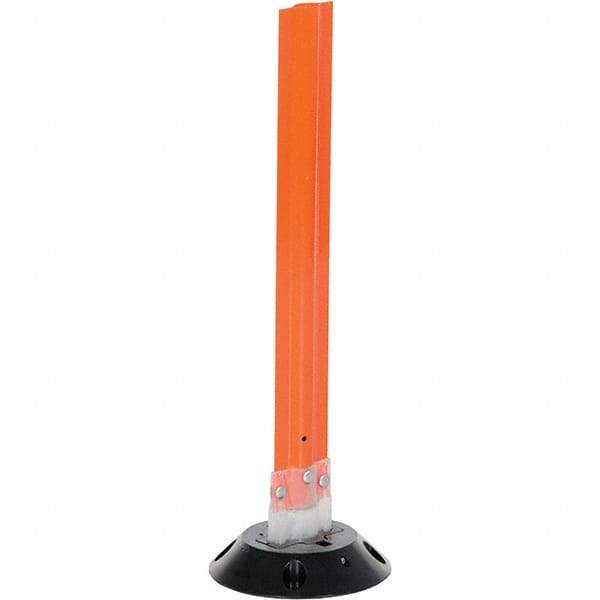 Vestil - Barrier Posts   Type: Flexible Stake    Post Color/Finish: Orange - Top Tool & Supply