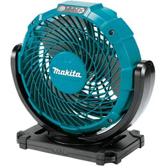 Makita - 7-1/8" Blade, 710 Max CFM, Cordless Fan - 4 Amps, 12 Volts, 3 Speed - Top Tool & Supply