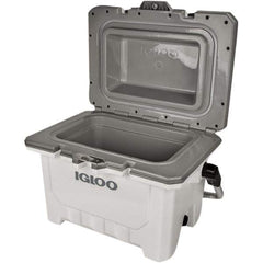 Igloo - 24 Qt Ice Chest - HDPE, White - Top Tool & Supply