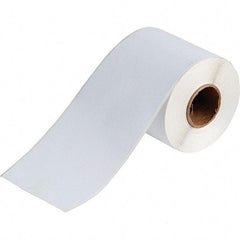 Brady - 4" Wide, White Polyester Inkjet Label - For BradyJet J2000 - Top Tool & Supply