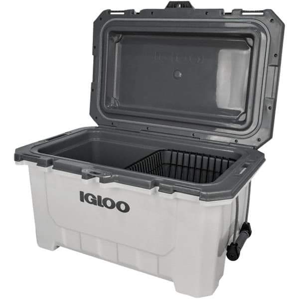 Igloo - 70 Qt Ice Chest - HDPE, White - Top Tool & Supply