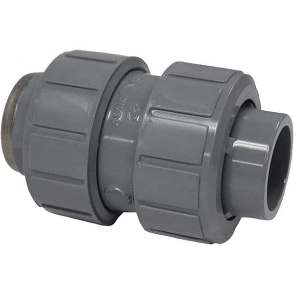 Asahi/America - 3/4" CPVC Check Valve - True Union Ball Check, Socket x Thread, 150 WOG - Top Tool & Supply