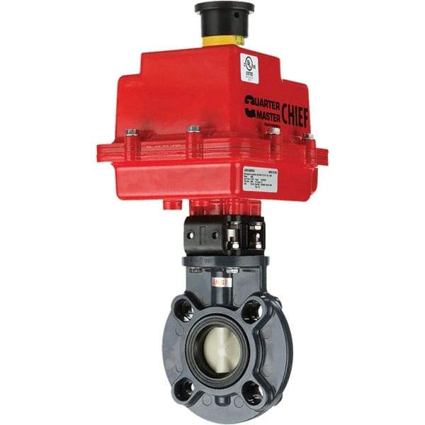 Asahi/America - Actuated Butterfly Valves Pipe Size: 3 (Inch) Actuator Type: Electric - Top Tool & Supply