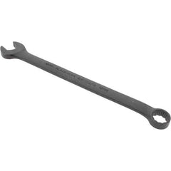 Blackhawk by Proto - 12mm 12 Point Offset Combination Wrench - 15° Offset Angle, 7-18/25" OAL, Steel, Black Finish - Top Tool & Supply