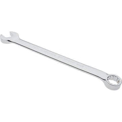 Blackhawk by Proto - 17mm 12 Point Offset Combination Wrench - 15° Offset Angle, 10.14" OAL, Steel, Chrome Finish - Top Tool & Supply