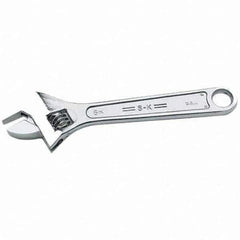 SK - Adjustable Wrench - Chrome Finish - Top Tool & Supply