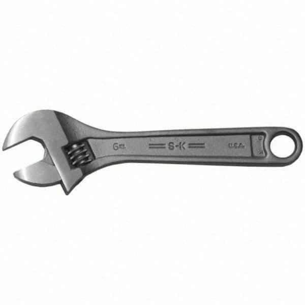 SK - Adjustable Wrench - Chrome Finish - Top Tool & Supply