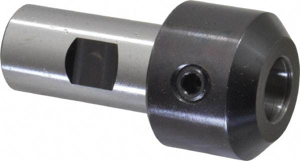 Criterion - 1/2" Bore Diam, 3/4" Body Diam x 2-13/32" Body Length, Boring Bar Holder & Adapter - Exact Industrial Supply