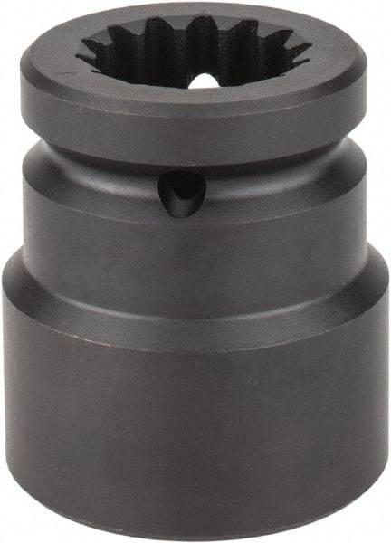 Proto - #5 Spline Drive, 1-5/8" Socket, Impact Socket - 6 Points, 3-5/8" OAL - Top Tool & Supply