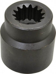 Proto - #5 Spline Drive, 1-7/8" Socket, Impact Socket - 6 Points, 3-17/32" OAL - Top Tool & Supply