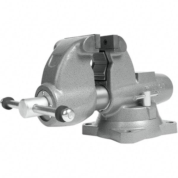 Wilton - Bench & Pipe Combination Vises Jaw Width (Inch): 4-1/2 Jaw Opening Capacity (Inch): 6 - Top Tool & Supply