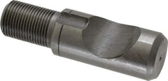 Bison - Lathe Chuck Camlock Stud - 10, 12-1/2, 15-3/4, 20, 25" Chuck Diam Compatible, D1-8 Mount, 1" OD, M20x1.5 Thread - Top Tool & Supply