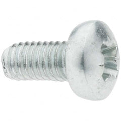 Value Collection - M3x0.5 Coarse 10mm Long Pozi Thread Cutting Screw - Top Tool & Supply