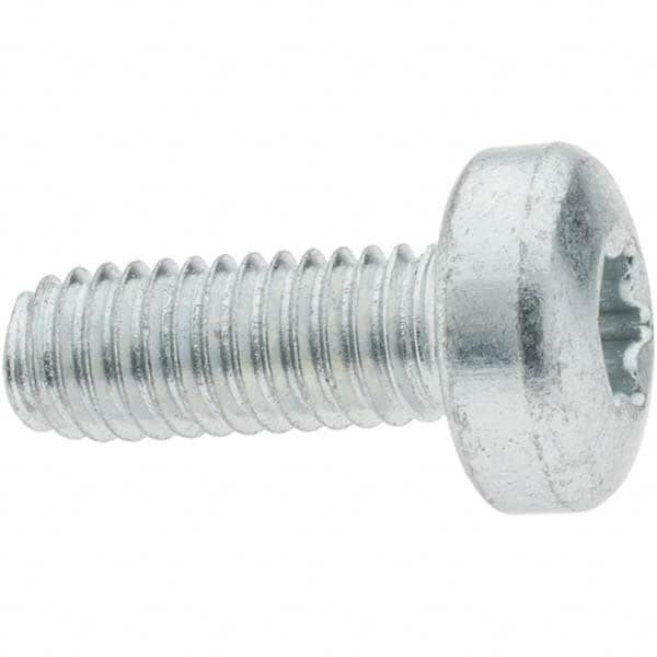 Value Collection - M6x1.0 Coarse 16mm Long 6-Lobe Pin Thread Cutting Screw - Top Tool & Supply