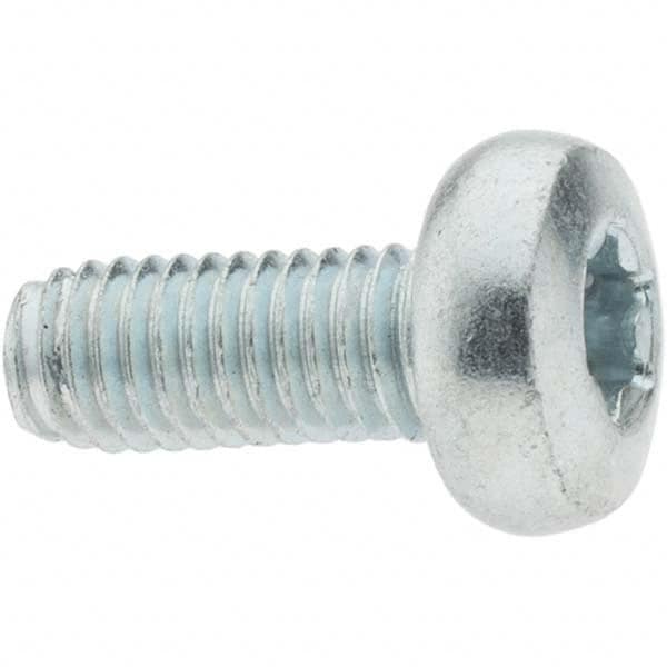 Value Collection - M6x1.0 Coarse 10mm Long 6-Lobe Pin Thread Cutting Screw - Top Tool & Supply