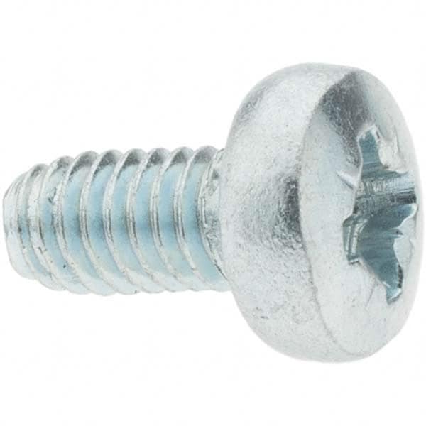 Value Collection - M4x0.7 Coarse 16mm Long Pozi Thread Cutting Screw - Top Tool & Supply