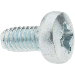 Value Collection - M4x0.7 Coarse 30mm Long Pozi Thread Cutting Screw - Top Tool & Supply