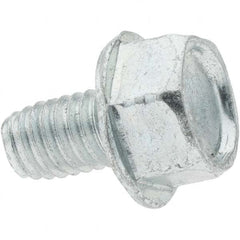 Value Collection - M6x1.0 Coarse 20mm Long Hex Thread Cutting Screw - Top Tool & Supply