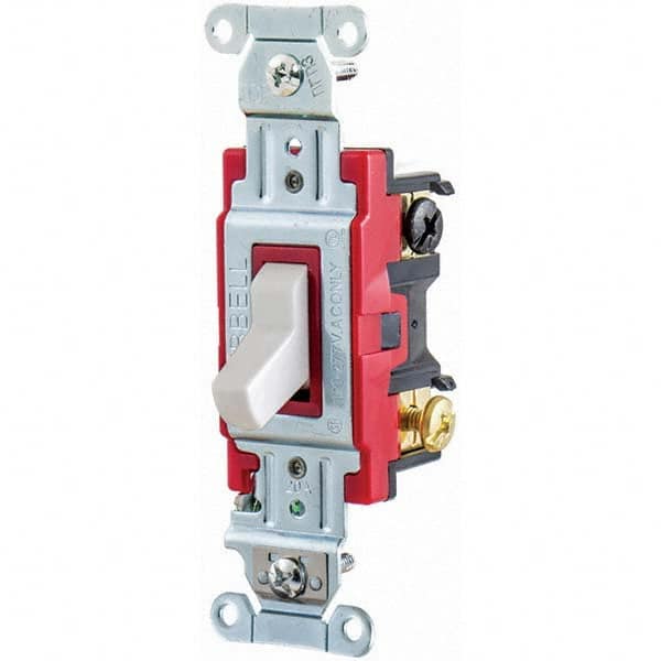 Hubbell Wiring Device-Kellems - Toggle Switches Switch Type: Heavy Duty Switch Sequence: Off-On - Top Tool & Supply