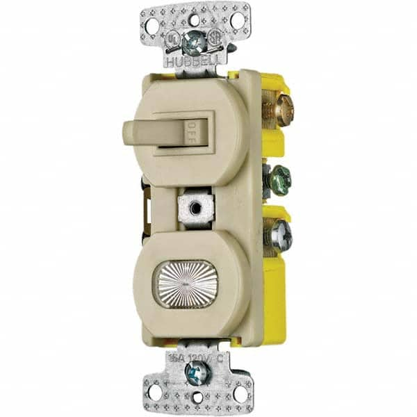 Hubbell Wiring Device-Kellems - Toggle Switches Switch Type: General Purpose Switch Sequence: Off-On - Top Tool & Supply