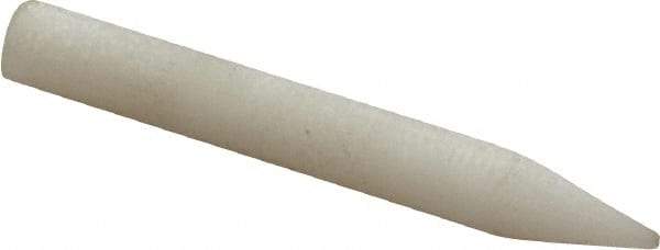 Norton - 1" Long x 1/8" Wide Novaculite Sharpening Stone - Point, Extra Fine Grade - Top Tool & Supply