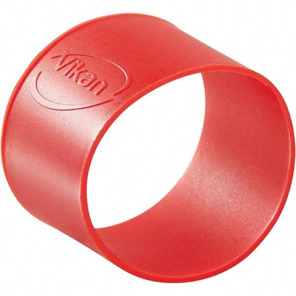 Vikan - 1-1/2" Long Rubber Band - Silicone Rubber, For Use with Colored Coded Handles - Top Tool & Supply