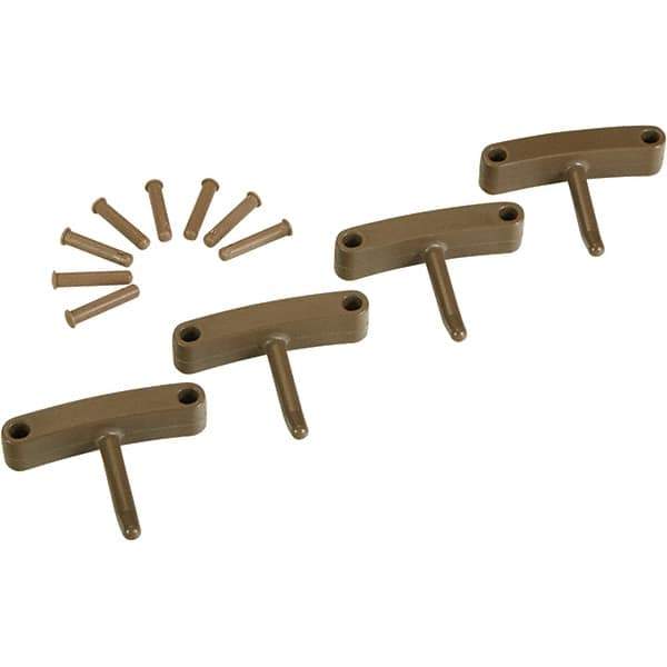 Vikan - All-Purpose & Utility Hooks Type: Hooks Overall Length (Inch): 3 - Top Tool & Supply