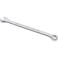 Blackhawk by Proto - 5/16" 12 Point Offset Combination Wrench - 15° Offset Angle, 11" OAL, Steel, Satin Finish - Top Tool & Supply