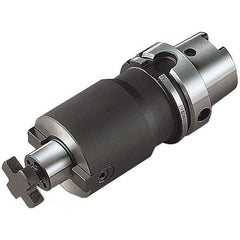 Seco - HSK125 Taper Shank 40mm Pilot Diam Shell Mill Holder - 98mm Flange to Nose End Projection, 89mm Nose Diam, Through-Spindle Coolant - Exact Industrial Supply