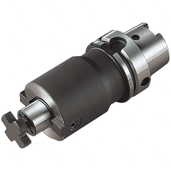 Seco - HSK125 Taper Shank 22mm Pilot Diam Shell Mill Holder - 90mm Flange to Nose End Projection, 48mm Nose Diam, Through-Spindle Coolant - Exact Industrial Supply