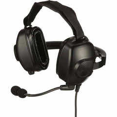 Motorola Solutions - Two-Way Radio Headsets & Earpieces Type: Headset w/Microphone Microphone Type: Boom Microphone - Top Tool & Supply