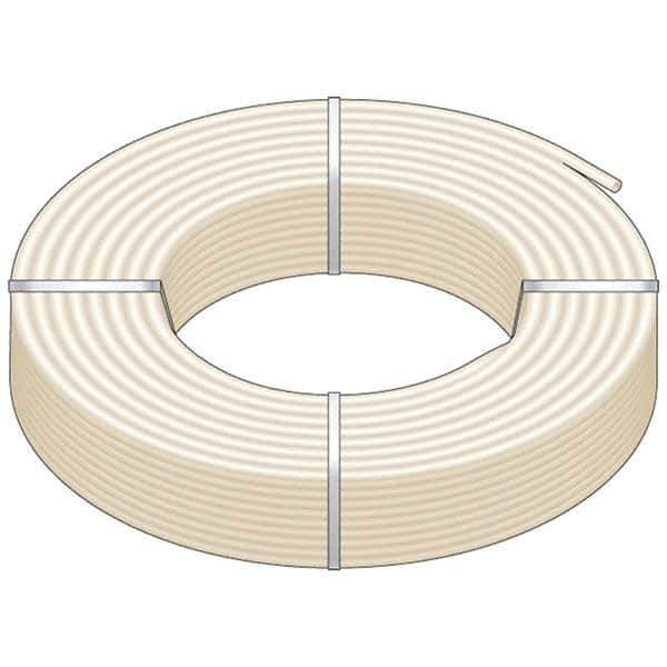 Mueller Industries - 0.862" ID x 1-1/8" OD, 100' Long, PEX-A Tube - Natural with Red Print, 100 Max psi - Top Tool & Supply