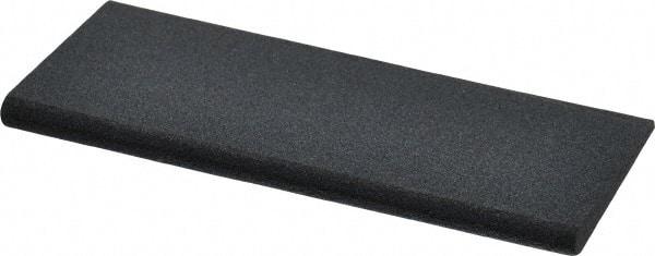 Norton - 4-1/2" Long x 1-3/4" Diam x 1/4" Thick, Silicon Carbide Sharpening Stone - Round Edge Slip, Medium Grade - Top Tool & Supply