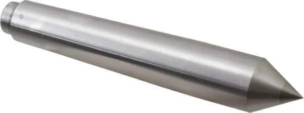 Riten - 7/8" Head Diam, Carbide-Tipped Steel Standard Point Solid Dead Center - Jarno 7 Taper, 7/8" Point Diam, 1-3/16" Point Length, 5-1/4" OAL - Top Tool & Supply