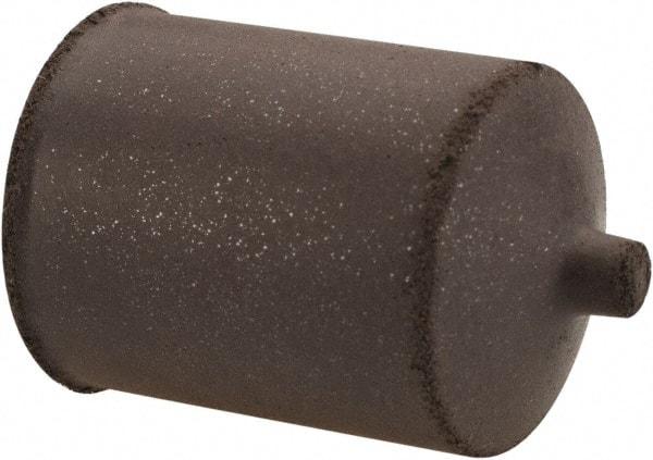 Cratex - 7/8" Max Diam x 1-1/4" Long, Cone, Rubberized Point - Medium Grade, Silicon Carbide, 1/4" Arbor Hole, Unmounted - Top Tool & Supply