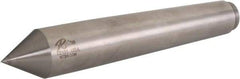 Riten - 1-1/4" Head Diam, Hardened Tool Steel Standard Point Solid Dead Center - Jarno 10 Taper, 1-1/4" Point Diam, 2" Point Length, 7-1/2" OAL - Top Tool & Supply