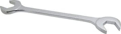 Proto - 1-5/16" Standard Open End Wrench - 13-1/8" OAL, Double End, Chrome Finish, 15° & 60° Head Angle - Top Tool & Supply