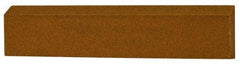 Norton - 4-1/2" Long x 1" Wide x 5/16" Thick, Aluminum Oxide Sharpening Stone - Rectangle, Medium Grade - Top Tool & Supply