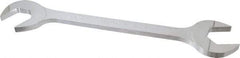 Proto - 1-3/4" Standard Open End Wrench - 17" OAL, Double End, Chrome Finish, 15° & 60° Head Angle - Top Tool & Supply