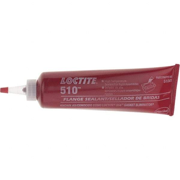 Loctite - 250 mL Tube Dimethacrylate Ester Caulk/Sealant - 510 250ML HIGH TEMP L LOCTITE GSKTELMNATOR - Top Tool & Supply