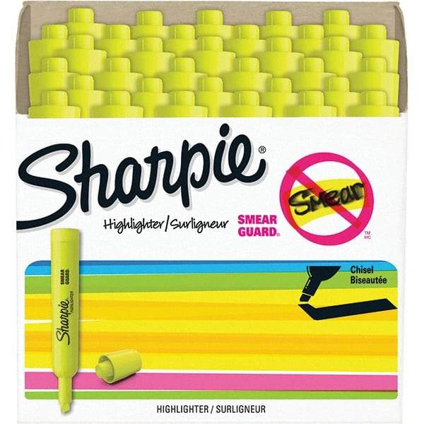 Sharpie - Markers & Paintsticks Type: Highlighter Color: Fluorescent Yellow - Top Tool & Supply