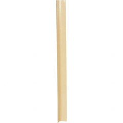 Vestil - 48" Long, Plastic Corner Protectors - Beige - Top Tool & Supply